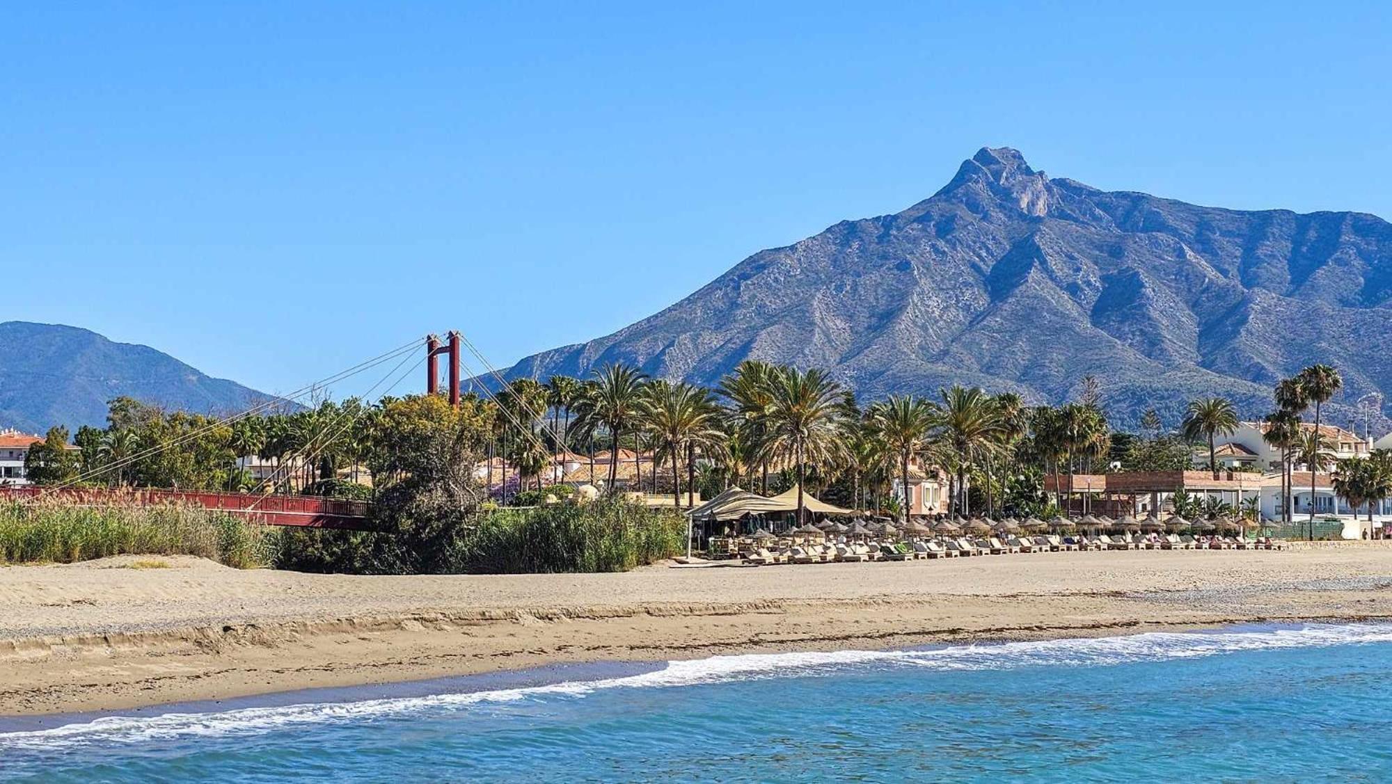 马尔韦利亚Puerto Banus 2Linea Playa,Piscina Y Parking公寓 外观 照片