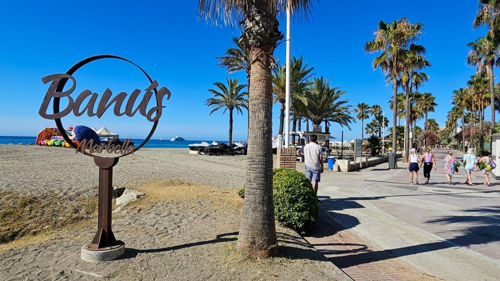 马尔韦利亚Puerto Banus 2Linea Playa,Piscina Y Parking公寓 外观 照片